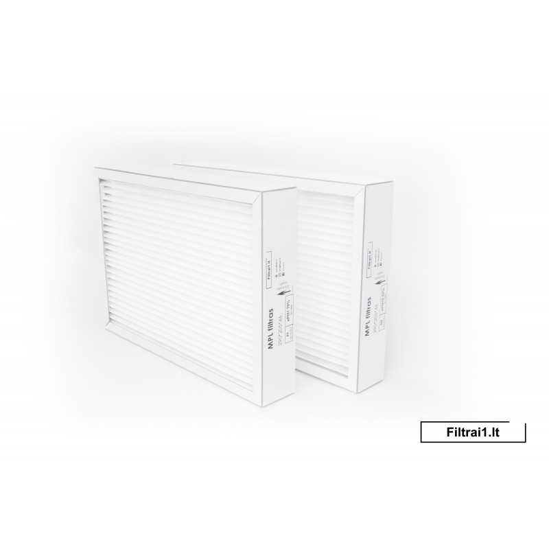 DOMEKT R 300 V FILTRŲ KOMPLEKTAS 290X205X46 F7