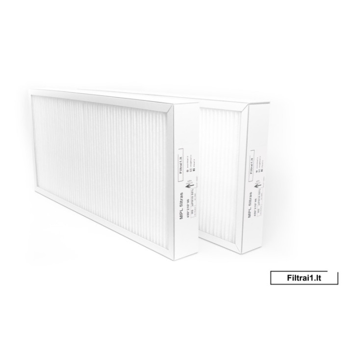 DOMEKT R 400 V FILTRŲ KOMPLEKTAS 428x231x46 M5
