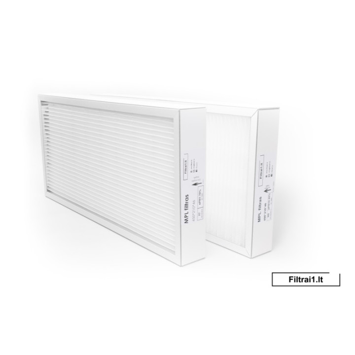 DOMEKT R 400 V FILTRŲ KOMPLEKTAS 428x231x46 F7