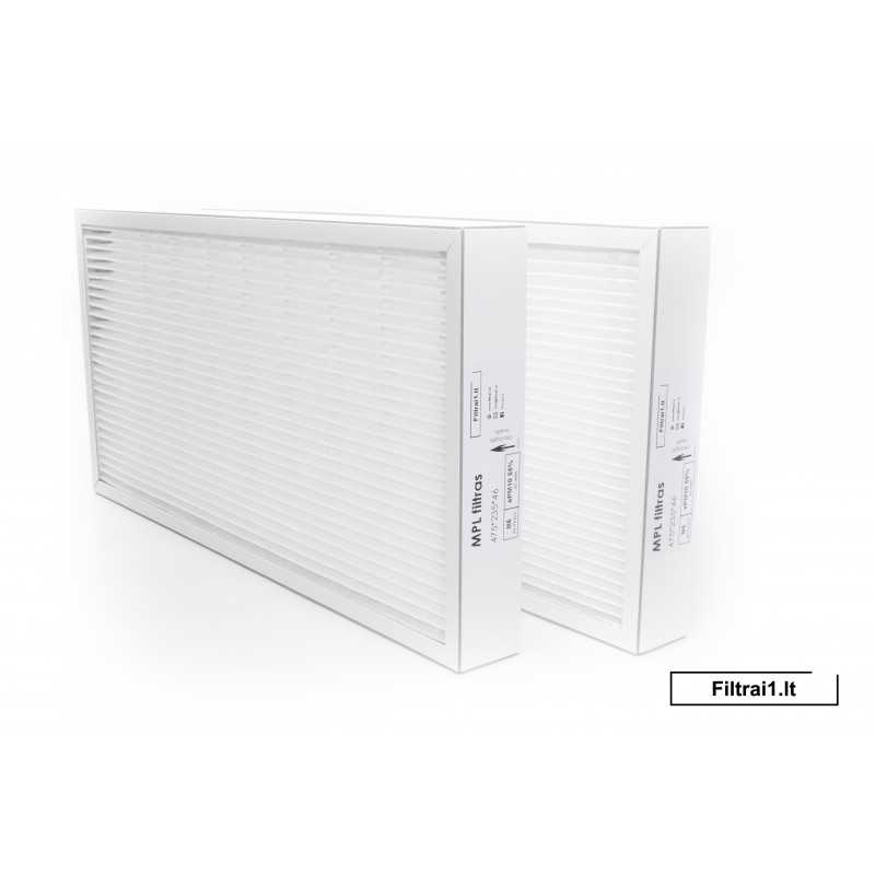 DOMEKT R 600 H FILTRŲ KOMPLEKTAS 475X235X46 M5