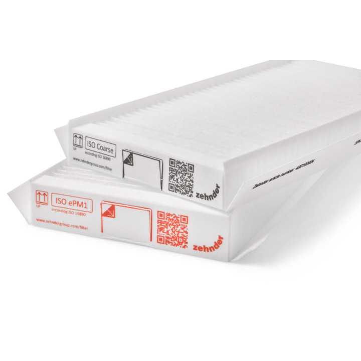 Zehnder ComfoAir 180 filters G4/F7 | Original 235×124×27